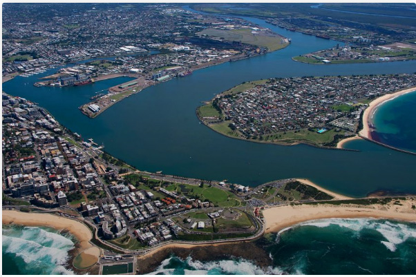 Fly over the bay